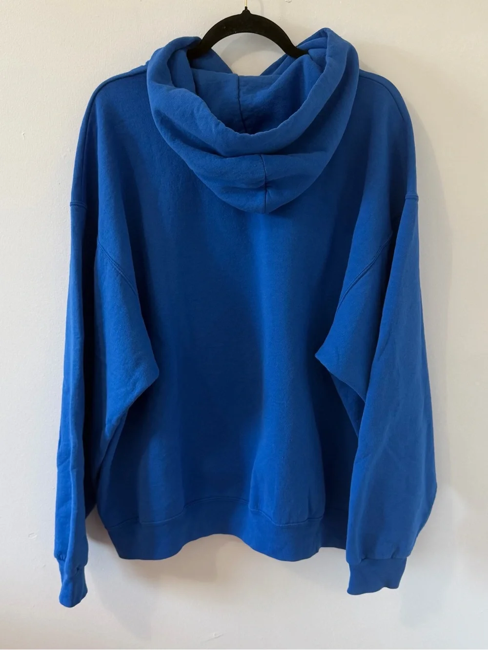 Vintage 90s The North Face blue Pullover hoodie Made in the USA Size XL